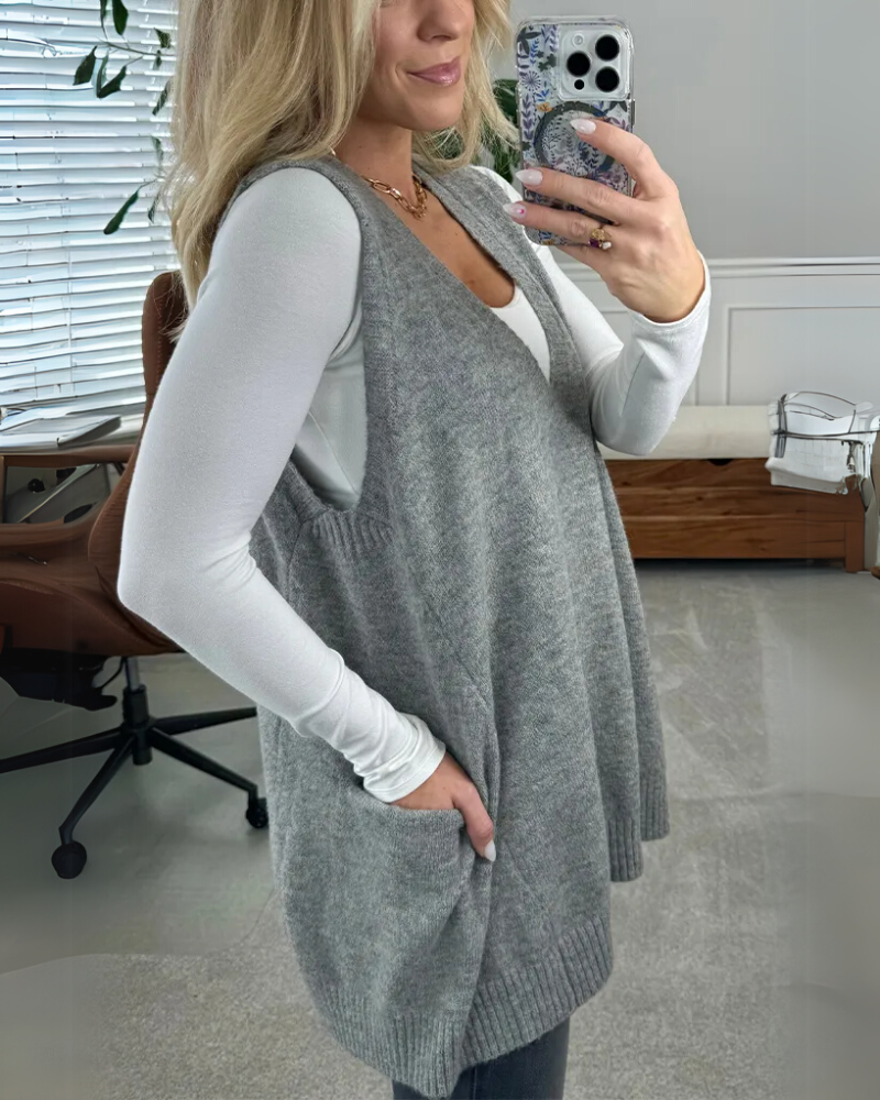 Carola - Cozy Knit Vest