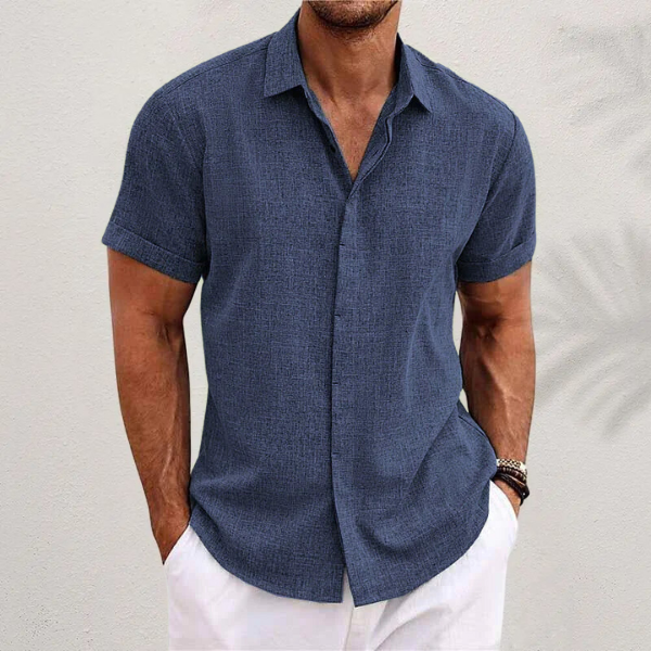 Nathan | Classic Linen Shirt