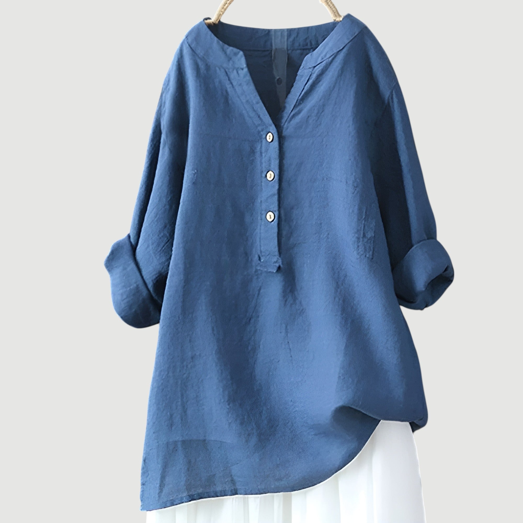Natalie | Comfortable Cotton Women's Blouse