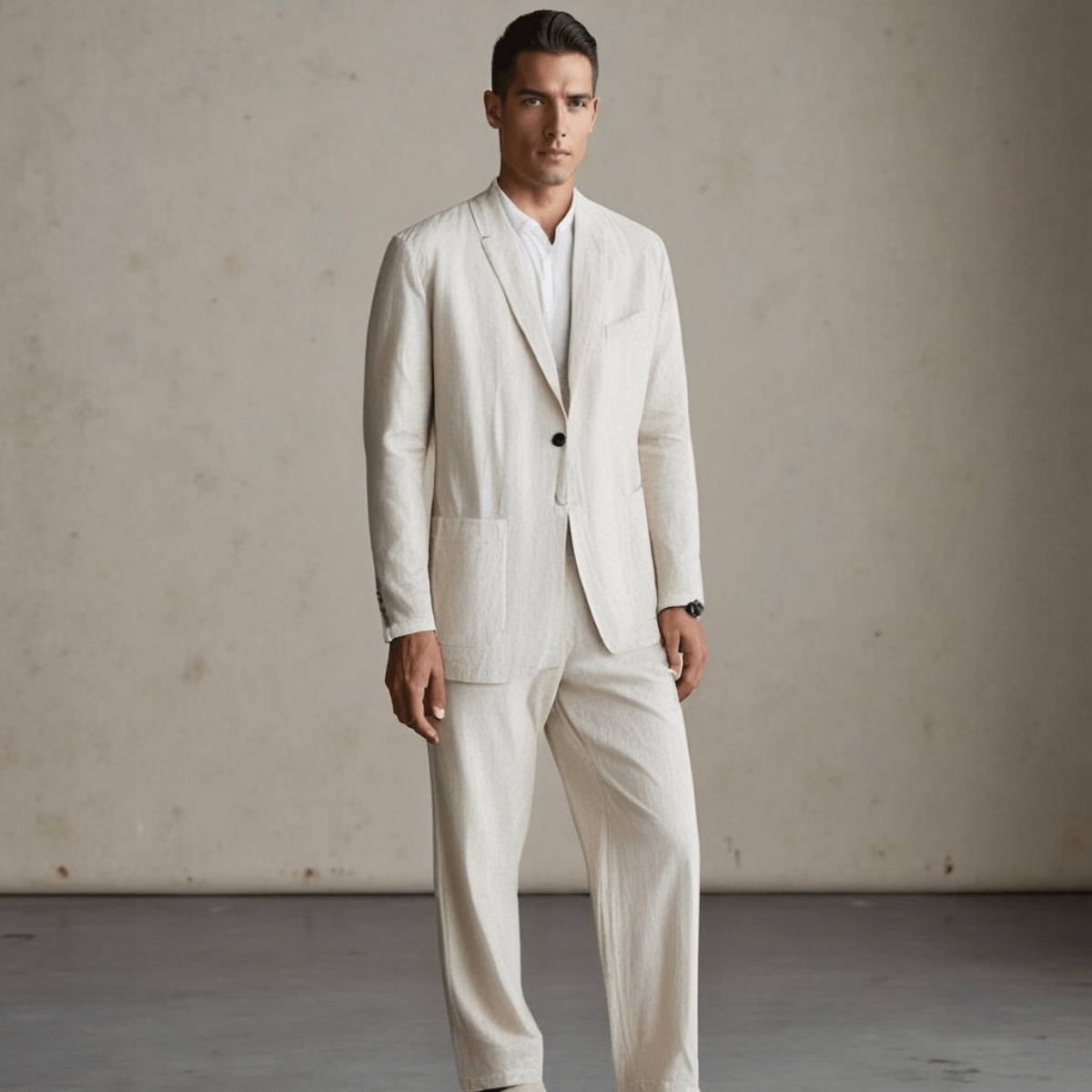 Lorenzo | Elegant Linen Suit