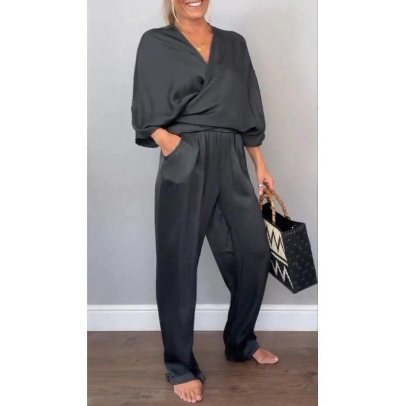 Vivienne - Elegant Top and Trousers