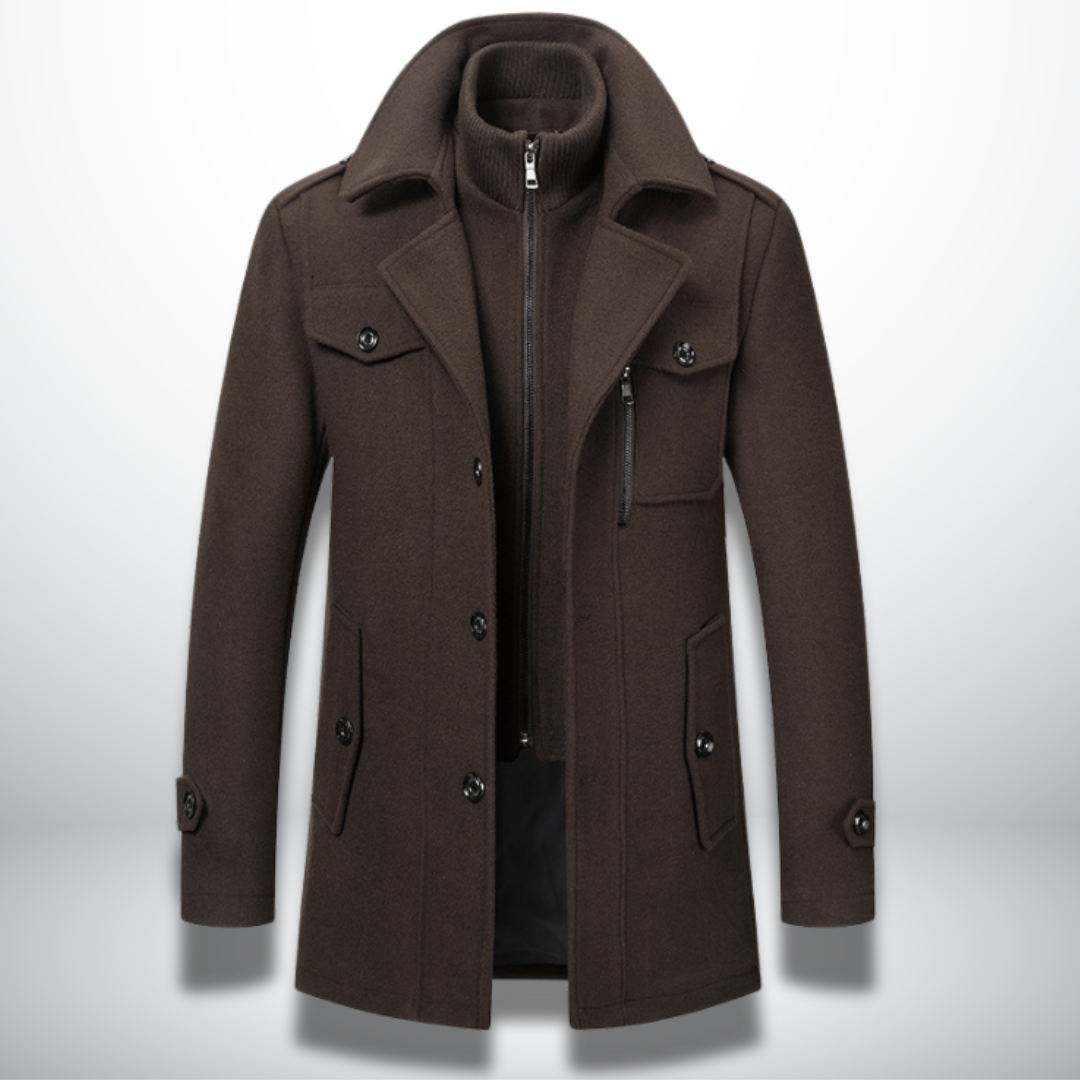 Edward | Refined and Comfortable Men's Overcoat