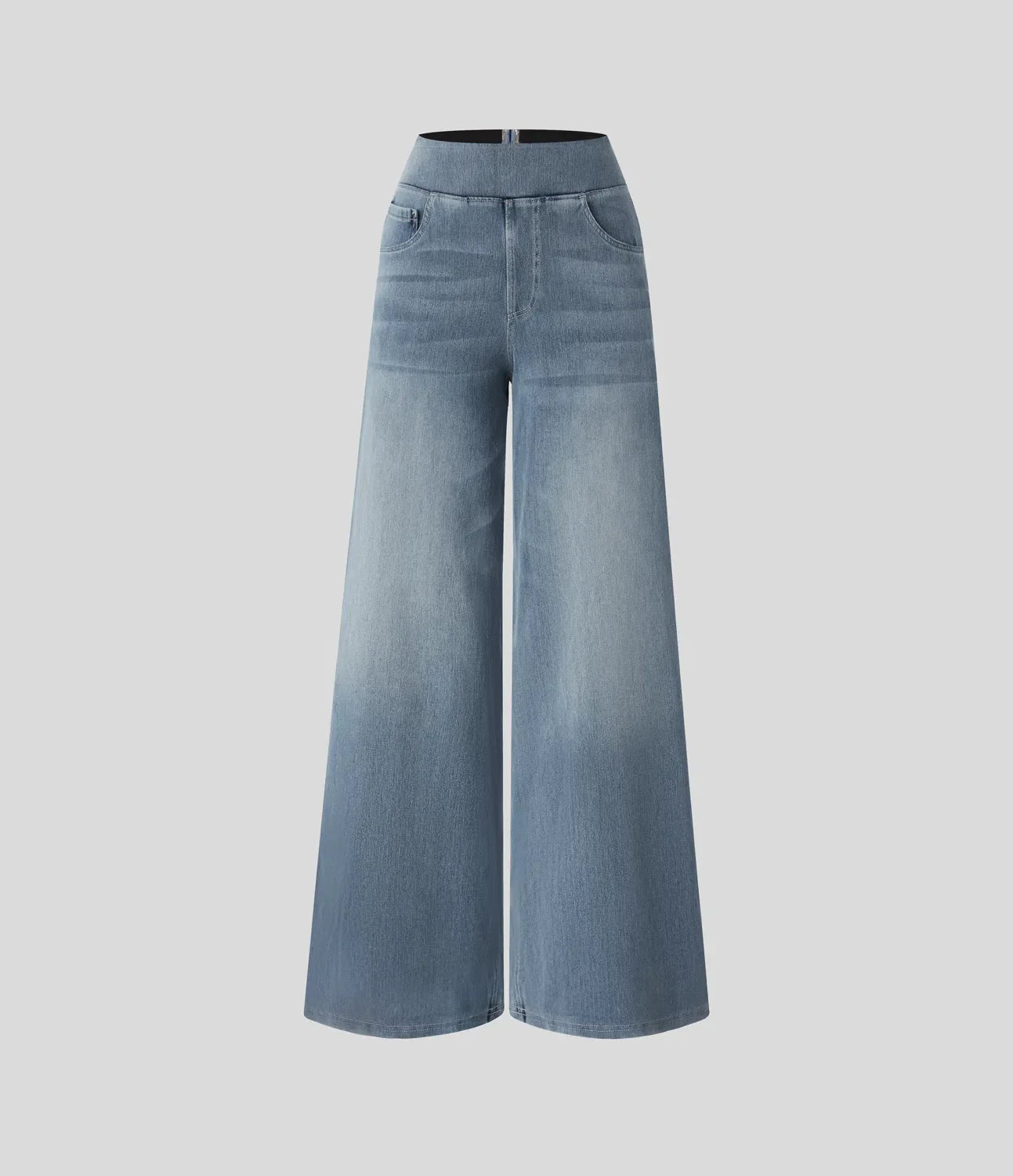 Ava | Elastic high-waisted jeans