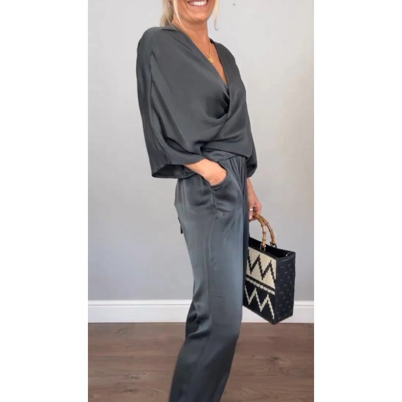 Vivienne - Elegant Top and Trousers