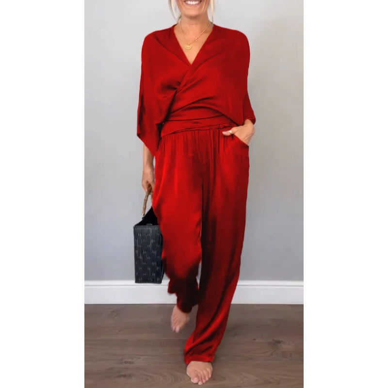 Vivienne - Elegant Top and Trousers